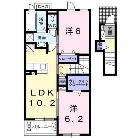 さざんかの物件間取画像